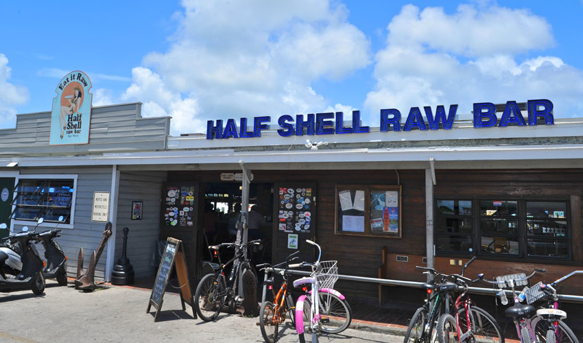 Half Shell Raw Bar in Key West